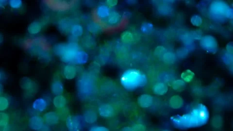 Blue glitter background in slow motion. Stock Footage 239416164