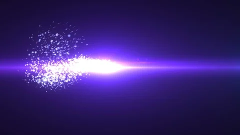 Blue Glitter Explosion Stock Footage 99131583