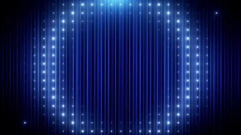 Blue glitter led loop animated VJ background Stock-Footage 74014148