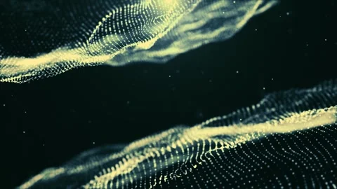 Blue glitter particles background with shining light flares. Stock-Footage 252893389