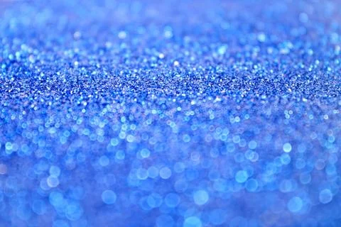 Blue Glitter Stock Photos