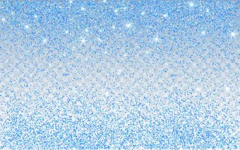 Blue glitter sparkle on a transparent background. Blue vibrant background wit Stock Illustration