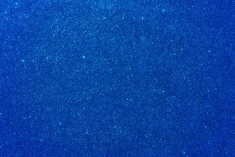 Blue glitter texture, abstract background Stock Photos