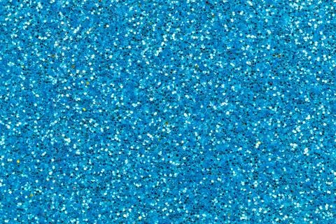Blue glitter texture background Stock Photos