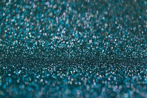 Blue glitter texture Foto stock