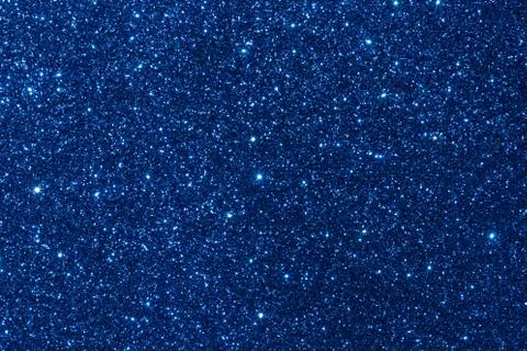 Blue glitter texture Stock Photos