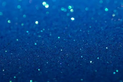 Blue glitter textured patterned background Stock Photos