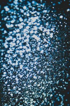 Blue Glitter Vertical Abstract Background Stock Illustration