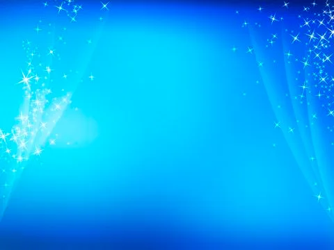 Blue glittering background Stock-Illustration