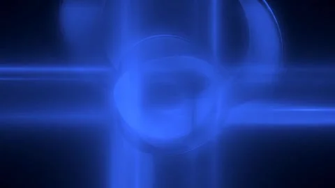 Blue Glittering Lights Animation Loop  Stock Footage 221786780
