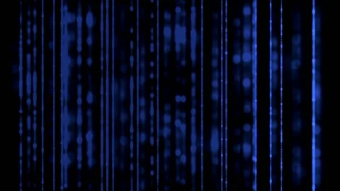 Blue Glittering Lines Particles Animation Loop Stock-Footage 221950765