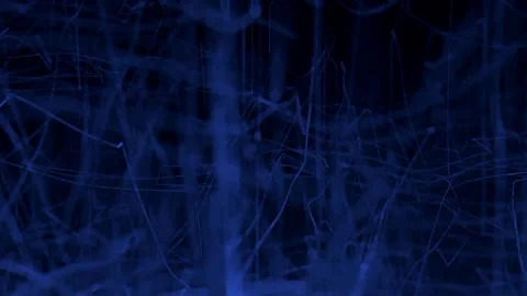 Blue Glittering Particles Animation Loop 1 Stock Footage 222454749