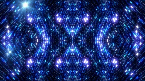 Blue Glittering Waves 動画素材 102443182