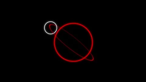 Blue globe world rotation video Stock Footage 305300509