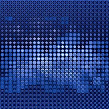 Blue gloss dots Stock-Illustration