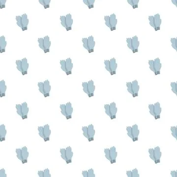 Blue gloves seamless pattern background for protection concepts 스톡 일러스트
