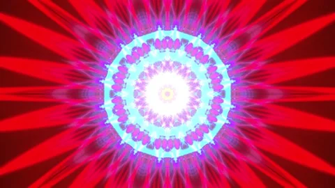 Blue glow energy effect in red animation Stock Footage 208593149