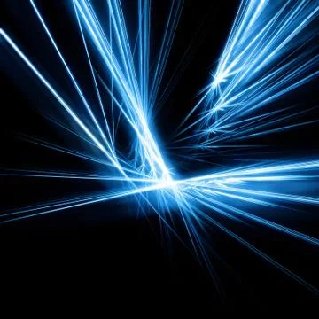 Blue glow Stock Illustration