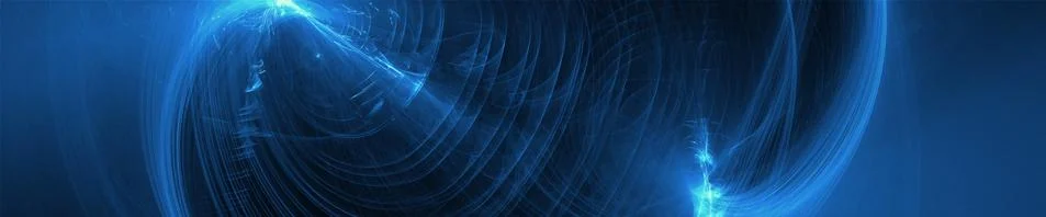 Blue glow wave. lighting effect abstract background Stock Illustration
