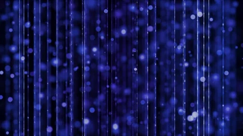 Blue Glowing Bokeh Particles Animation  Video stock 240340648