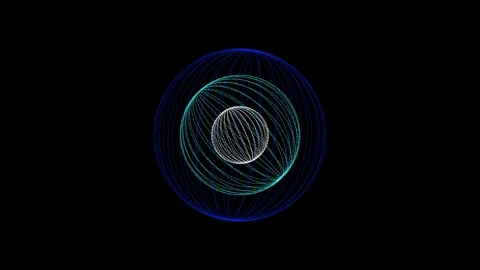 Blue glowing bulb animation s Stock Footage 277001983