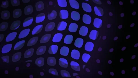 Blue glowing cells under microscope. Stock Footage 334678505