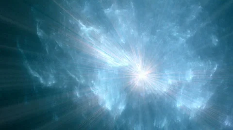 Blue glowing clouds background d2405F Stock Footage 452132