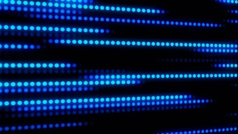 Blue Glowing Digital Dots Loop Motion Ba... | Stock Video | Pond5