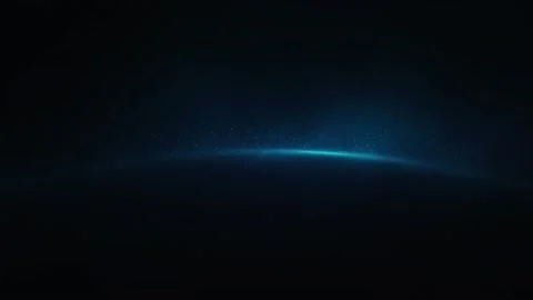 Blue Glowing Galaxy Particles Animation  Video stock 236798514