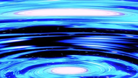 Blue glowing galaxy vortex rotating in deep space Stock Footage 343537278