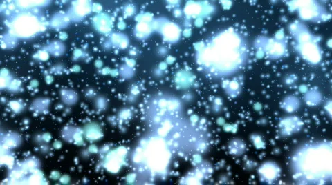Blue Glowing Glitters - Motion Background 60 (HD) Video stock 783971