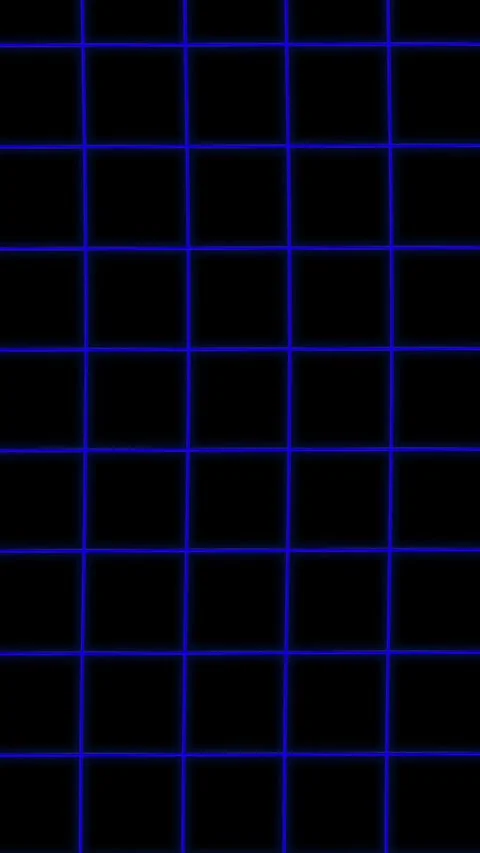 Blue glowing grid with a wave effect Stock Footage 292241176