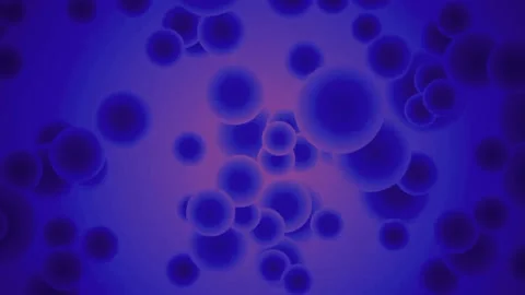 Blue Glowing Lights Animation Background  库存影片 236671329