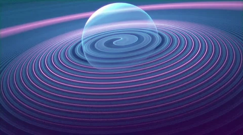 Blue glowing looping background d2458F L Stock Footage 473544