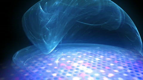 Blue glowing motion background d4135 Stock Footage 641063