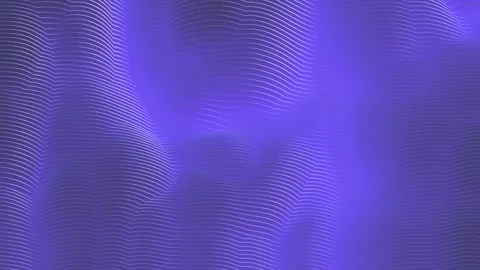 Blue glowing motion background design. Wave texture. Flowing lines pattern Stock Footage 317946158