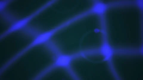 Blue glowing network lines pattern. Stock Footage 334684676