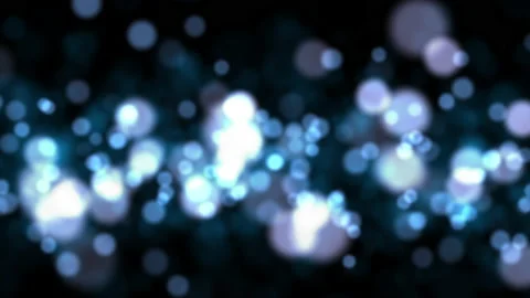 Blue glowing particles animated background Video stock 134489182