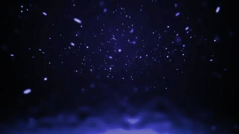 Blue Glowing Particles Animation  Stock Footage 234021181