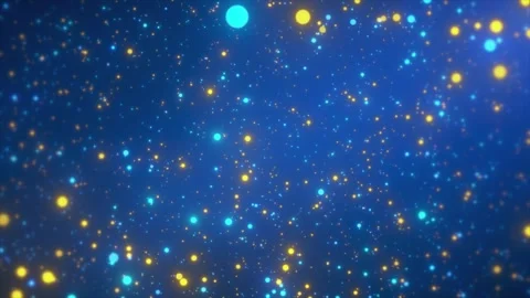 Blue glowing particles Stock Footage 293160234