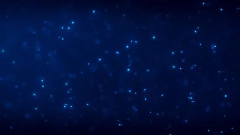 Blue glowing particles 库存插图