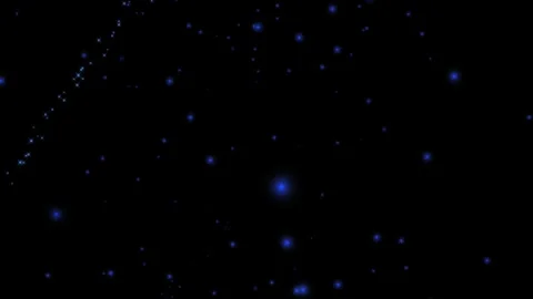 Blue Glowing Particles Motion Loop Animation Clip Video stock 331716329
