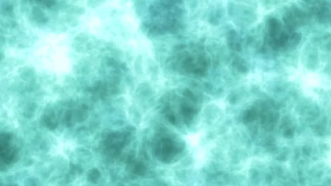 Blue glowing plasma animation forming soft lightning texture in seamless looped Stockbeeldmateriaal 319920767