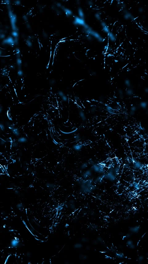 Blue Glowing Scratch Depth Texture in Vertical Video Stock Footage 346314684