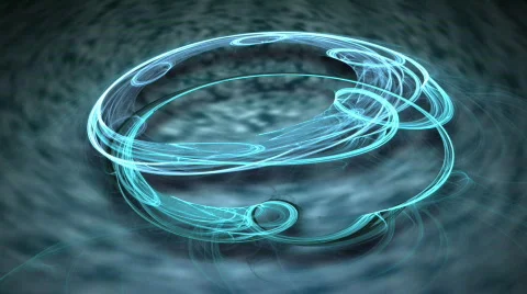 Blue glowing seamless looping bg d4186B L Stock Footage 643625