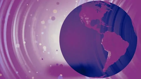 Blue Glowing Sphere Animation Loop  스톡 동영상 231722623