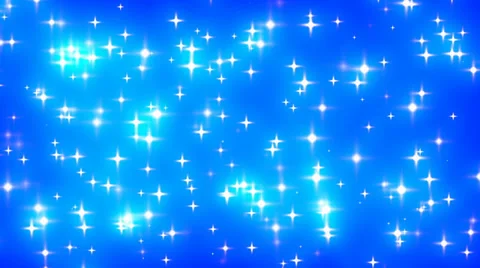 Blue Glowing Stars Background Loop 1 Fast Stock Footage 39510235