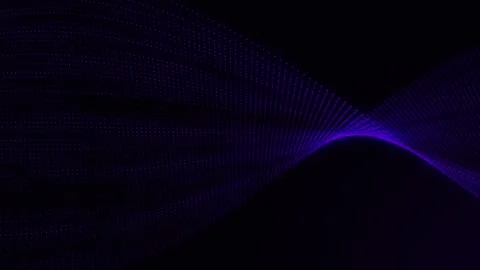 Blue glowing technological cyberspace. background animation Stock Footage 277447062