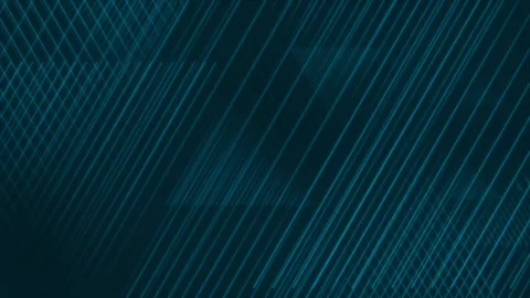 Blue glowing triangular lines geometric tech abstract motion background Stock Footage 321456200