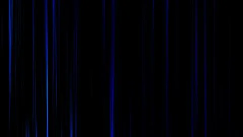 Blue Glowing Vertical Lines Leap Motion Graphic Background. render 3d Stock Illustration